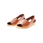 AEROSOLES-Γυναικείες peep toes εσπαντρίγιες AEROSOLES καφέ