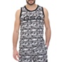 GSA-Ανδρική μπλούζα GSA GEAR ACTIVE TANK TOP γκρι λευκή