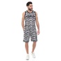 GSA-Ανδρική μπλούζα GSA GEAR ACTIVE TANK TOP γκρι λευκή