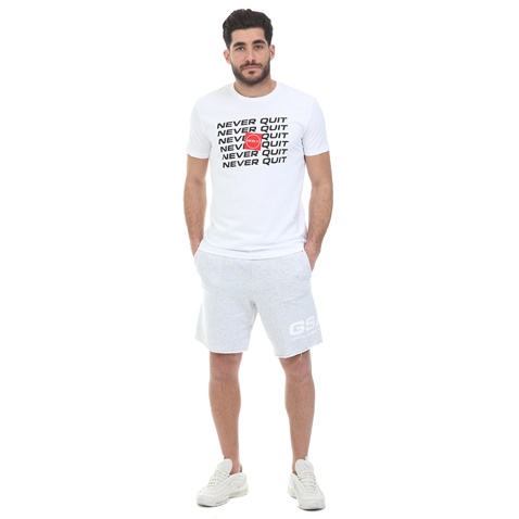 GSA-Ανδρικό t-shirt GSA ORGANIC PLUS λευκό