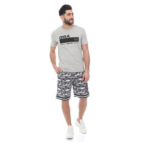 GSA-Ανδρικό t-shirt GSA ORGANIC PLUS γκρι
