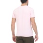 GSA-Ανδρικό t-shirt GSA ORGANIC PLUS SUPERLOGO TRE ροζ