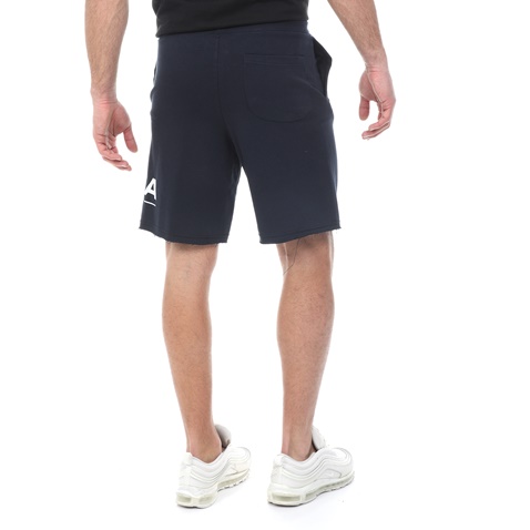 GSA-Ανδρική βερμούδα GSA FRENCH TERRY GEAR μπλε