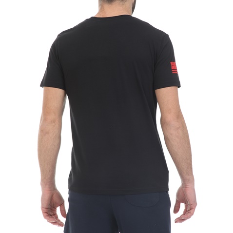 GSA-Ανδρικό t-shirt GSA ORGANIC PLUS EARTH TEE μαύρο