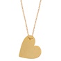 JEWELTUDE-Γυναικείο ασημένιο κοντό κολιέ JEWELTUDE 12682 επίχρυσο 
