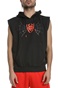 adidas Performance-Ανδρική φούτερ μπλούζα adidas Performance DM SS HOODIE μαύρη