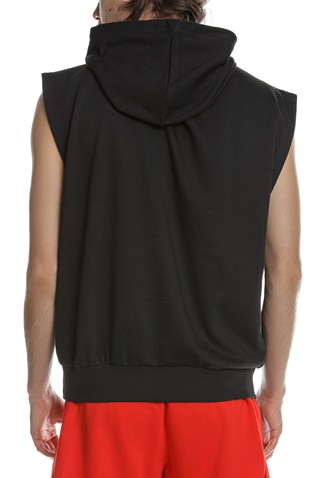 adidas Performance-Ανδρική φούτερ μπλούζα adidas Performance DM SS HOODIE μαύρη