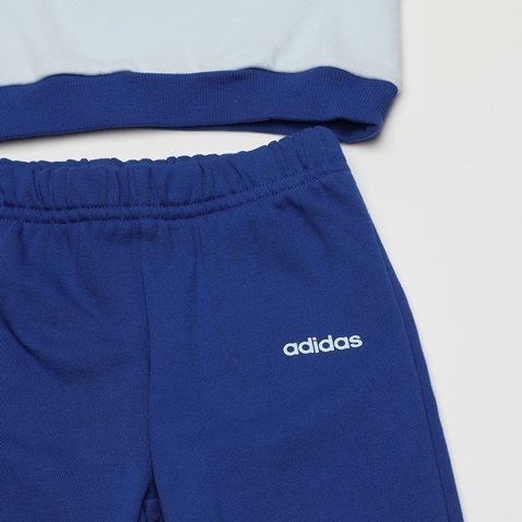 ADIDAS-Βρεφικό σετ φόρμας ADIDAS GD6167 I LIN JOGG FT μπλε