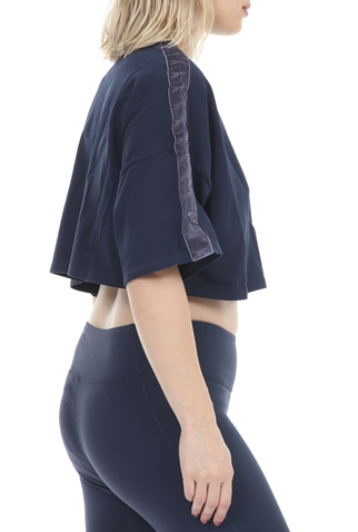 Reebok Classics -Γυναικείο cropped top Reebok Classics SH Easy μπλε