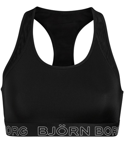 BJORN BORG-Γυναικείο αθλητικό μπουστάκι BJORN BORG SOFT μαύρο
