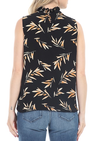 GARCIA JEANS-Γυναικείο top GARCIA JEANS μαύρο 