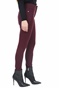 TED BAKER-Γυναικείο παντελόνι skinny TED BAKER STRENT μπορντο