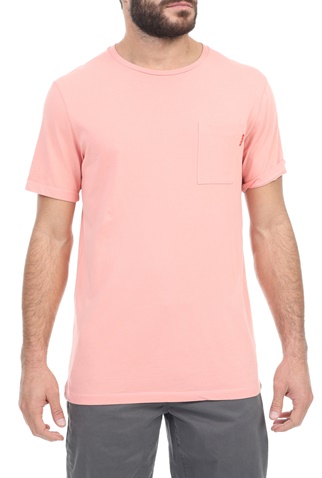SCOTCH & SODA-Ανδρικό t-shirt SCOTCH & SODA ροζ