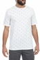 SCOTCH & SODA-Ανδρικό t-shirt SCOTCH & SODA λευκό μπλε