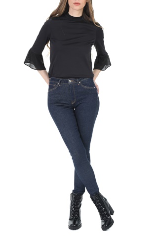 SCOTCH & SODA-Γυναικείο jean παντελόνι SCOTCH & SODA Haut - French Blue μπλε