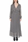 SCOTCH & SODA-Γυναικείο φόρεμα SCOTCH & SODA Sheer feminine εμπριμέ