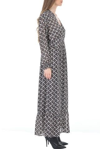 SCOTCH & SODA-Γυναικείο φόρεμα SCOTCH & SODA Sheer feminine εμπριμέ
