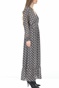 SCOTCH & SODA-Γυναικείο φόρεμα SCOTCH & SODA Sheer feminine εμπριμέ