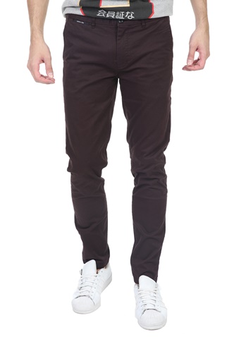 SCOTCH & SODA-Ανδρικό chino παντελόνι SCOTCH & SODA μαύρο