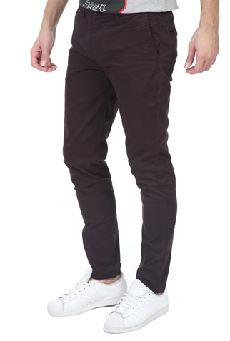 SCOTCH & SODA-Ανδρικό chino παντελόνι SCOTCH & SODA μαύρο