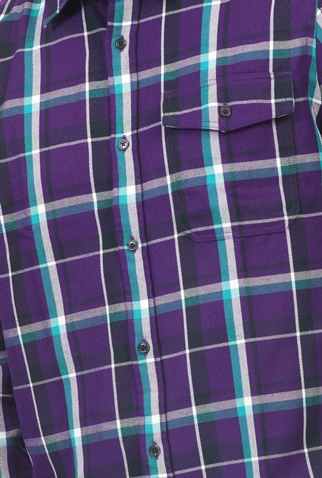 SCOTCH & SODA-Ανδρικό καρό πουκάμισο SCOTCH & SODA μπλε