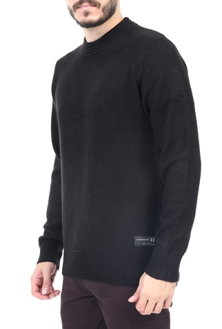 SCOTCH & SODA-Ανδρικό πουλόβερ SCOTCH & SODA μαύρο