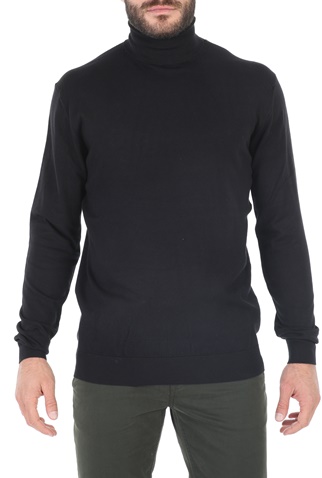 SCOTCH & SODA-Ανδρικό πουλόβερ ζιβάγκο SCOTCH & SODA Classic μαύρο