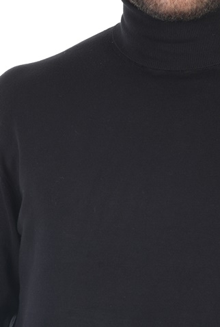 SCOTCH & SODA-Ανδρικό πουλόβερ ζιβάγκο SCOTCH & SODA Classic μαύρο
