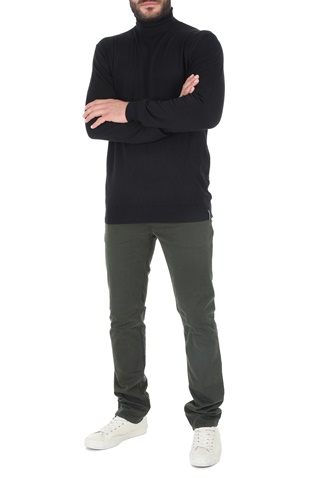 SCOTCH & SODA-Ανδρικό πουλόβερ ζιβάγκο SCOTCH & SODA Classic μαύρο