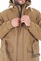 SCOTCH & SODA-Ανδρικό παρκά SCOTCH & SODA Reversible cotton and teddy καφέ λευκό μπλε
