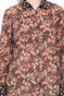 SCOTCH & SODA-Γυναικείο πουκάμισο SCOTCH & SODA καφέ φλοράλ