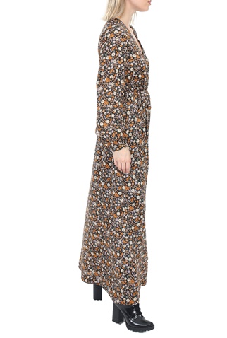 SCOTCH & SODA-Γυναικείο maxi φόρεμα SCOTCH & SODA μαύρο floral