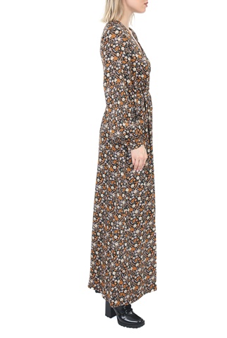 SCOTCH & SODA-Γυναικείο maxi φόρεμα SCOTCH & SODA μαύρο floral