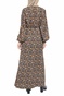 SCOTCH & SODA-Γυναικείο maxi φόρεμα SCOTCH & SODA μαύρο floral