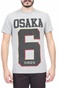 SUPERDRY-Ανδρικό t-shirt SUPERDRY γκρι 