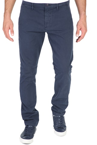 GUESS-Ανδρικό παντελόνι chino GUESS MYRON MID TWILL μπλε