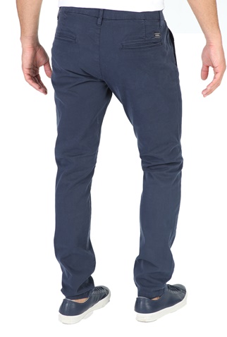 GUESS-Ανδρικό παντελόνι chino GUESS MYRON MID TWILL μπλε