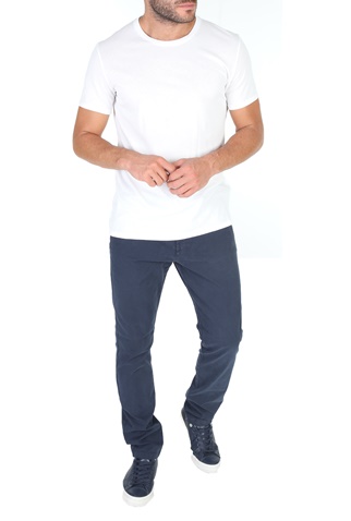 GUESS-Ανδρικό παντελόνι chino GUESS MYRON MID TWILL μπλε