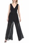 GUESS-Γυναικεία ολόσωμη φόρμα GUESS LANA OVERALL ALL WE NEED IS μαύρη