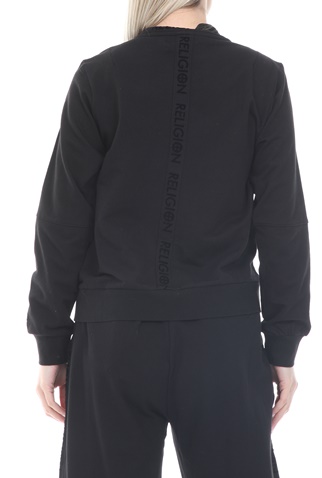 RELIGION-Γυναικεία φούτερ ζακέτα RELIGION TRIUMPH JACKET μαύρη