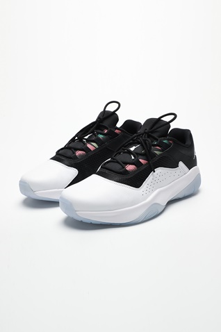 NIKE-Ανδρικά παπούτσια basketball NIKE CW0784 AIR JORDAN 11 CMFT LOW ασπρόμαυρα
