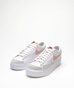 NIKE-Γυναικεία sneakers NIKE BLAZER LOW PLATFORM λευκά ροζ