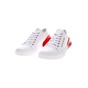 CALVIN KLEIN JEANS-Ανδρικά sneakers CALVIN KLEIN JEANS MUNRO λευκά κόκκινα