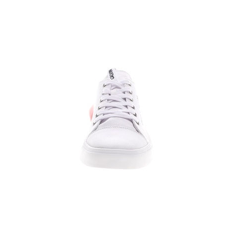 CALVIN KLEIN JEANS-Ανδρικά sneakers CALVIN KLEIN JEANS MUNRO λευκά κόκκινα