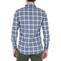 BROOKSFIELD-Ανδρικό μακρυμάνικο πουκάμισο BROOKSFIELD SHIRT μπλέ