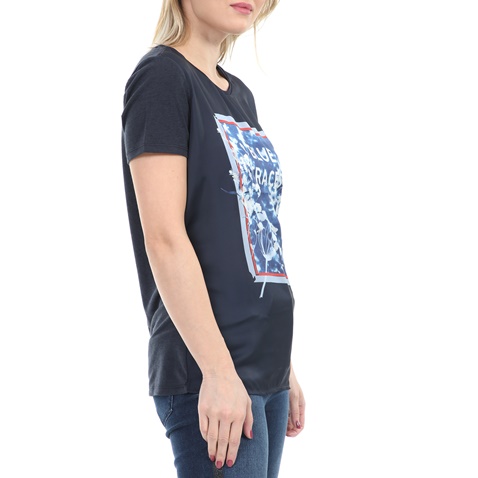 GARCIA JEANS-Γυναικείο t-shirt GARCIA JEANS μπλε