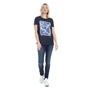 GARCIA JEANS-Γυναικείο t-shirt GARCIA JEANS μπλε