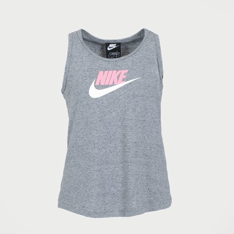 NIKE-Παιδικό αμάνικο t-shirt NIKE NSW TANK JERSEY γκρι