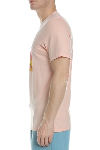 NIKE-Ανδρικό t-shirt NIKE M NSW TEE FESTIVAL PHOTO πορτοκαλί