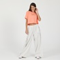 NIKE-Γυναικείο cropped top NIKE NSW CROP TEE PRNT κοραλί